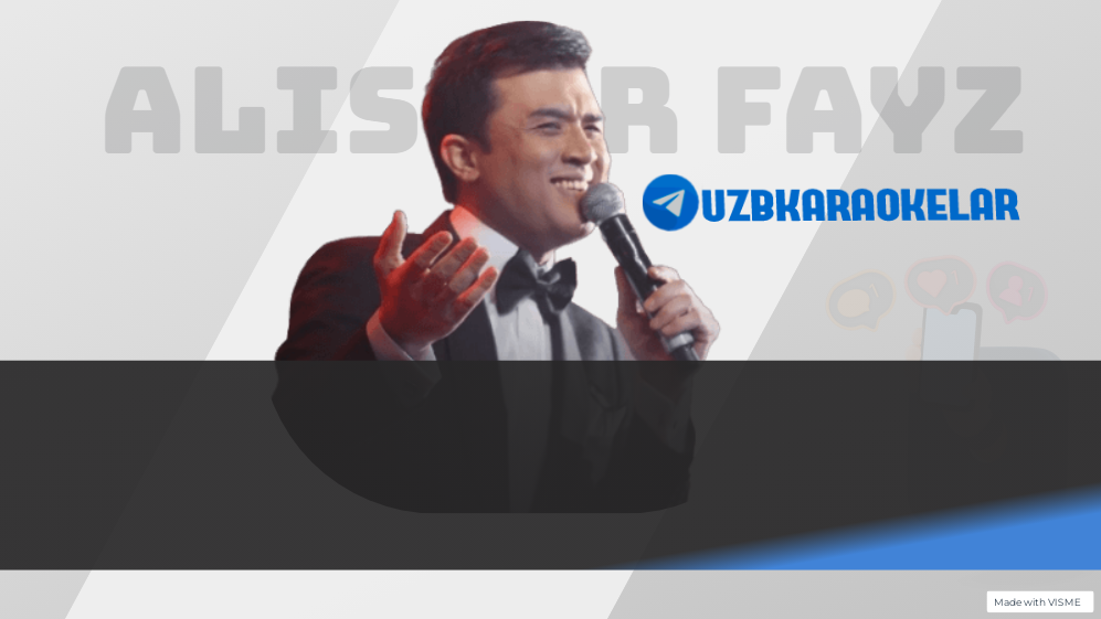 Rahmat ona (Karaoke) - Alisher Fayz