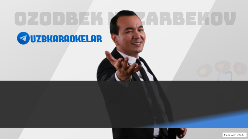 Uyg'on o'g'lim, tur o'g'lim (Karaoke, Minus) - Ozodbek Nazarbekov